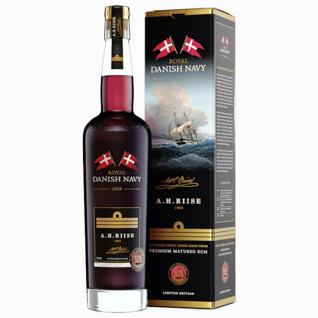 A. H. Riise Royal Danish Navy 55% Vol 0,7l