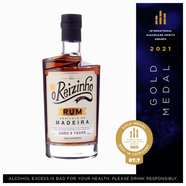 O REIZINHO Madeira Cask Strength Rum | 6YO