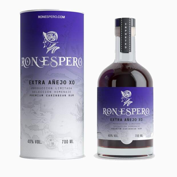 Ron Espero Extra Anejo XO 40% Vol. 0,7L