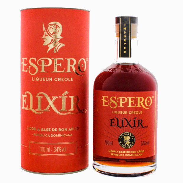 Espero Creole Elixir 34% Vol. 0,7L; brauner Rum; Rosinen Aroma; cremig ...