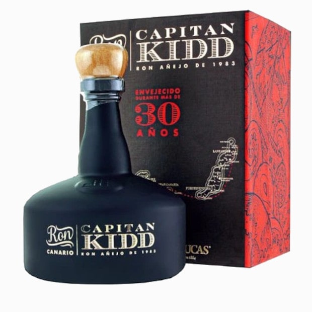 Arehucas Capitan Kidd 30YO 40% Vol. 0,7l