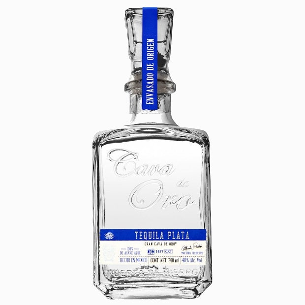 CAVA DE ORO Blanco Tequila 100% Agave 40% Vol. 0,7l
