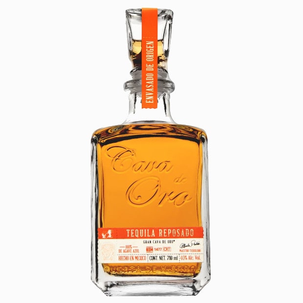CAVA DE ORO Reposado Tequila 100% Agave 40% Vol. 0,7l