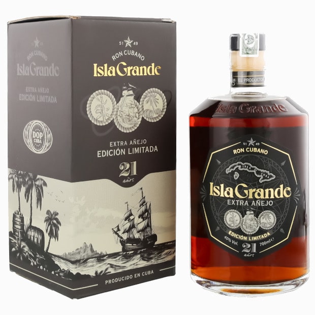 Isla Grande Rum Extra Anejo 21YO Edicion Limitida 40%Vol. 0,7l