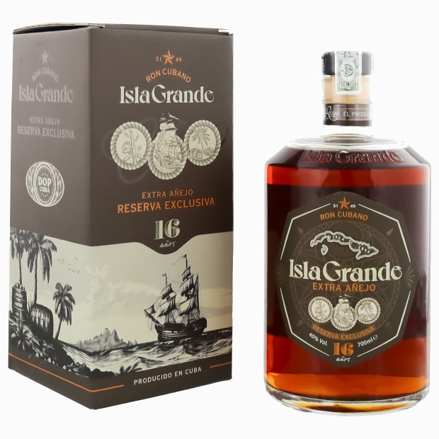 Isla Grande Rum Extra Anejo Reserva Exclusiva 16YO 40%Vol. 0,7l