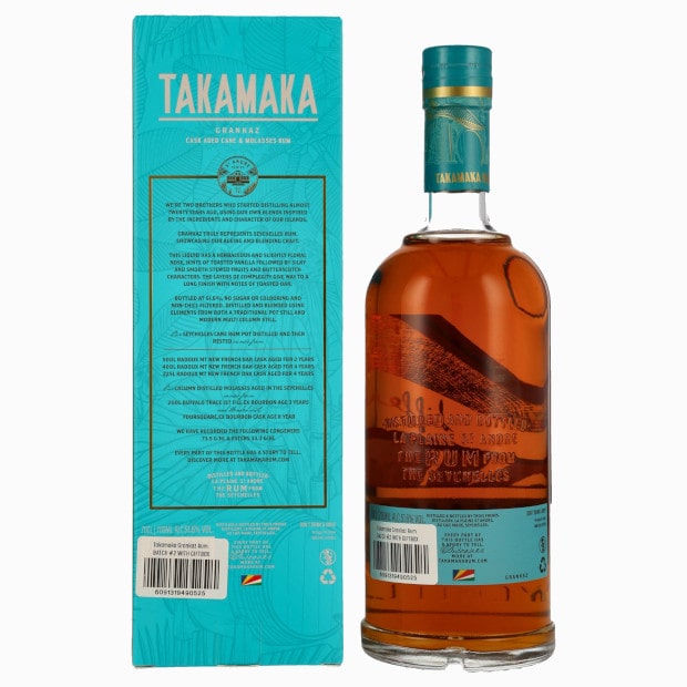 Takamaka Grankaz Rum Batch2 52,6% Vol. 0,7l