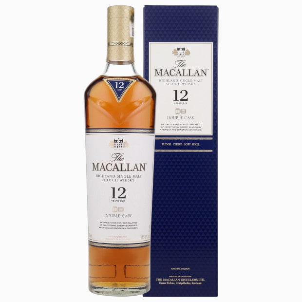 The Macallan 12 Y Double Cask Highland Malt in GP 40% Vol. 0,7l