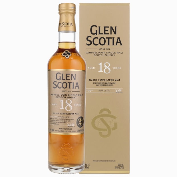 Glen Scotia 18 Years Old Single Malt 46% Vol. 0,7l