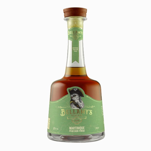 BELLAMY'S RESERVE RUM Martinique French Antilles Pear Cask Finish 43% ...