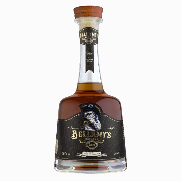 BELLAMY'S RESERVE RUM Anniversary Edition Barbados, Jamaica, Dom. Rep. | 9-12YO 51,5% Vol. 0,7L