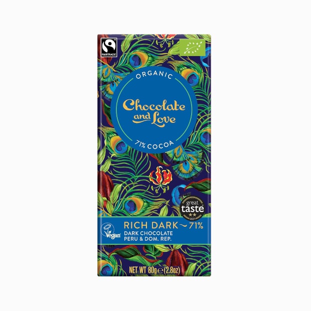 Dunkle Schokolade - 71% Cocoa Rich Dark 80g