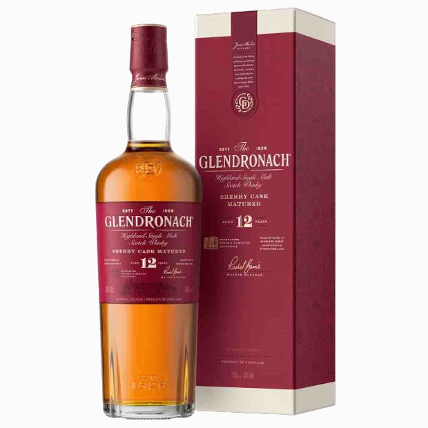 Glendronach 12 Years Old Original Single Malt Whisky 43% Vol. 0,7l