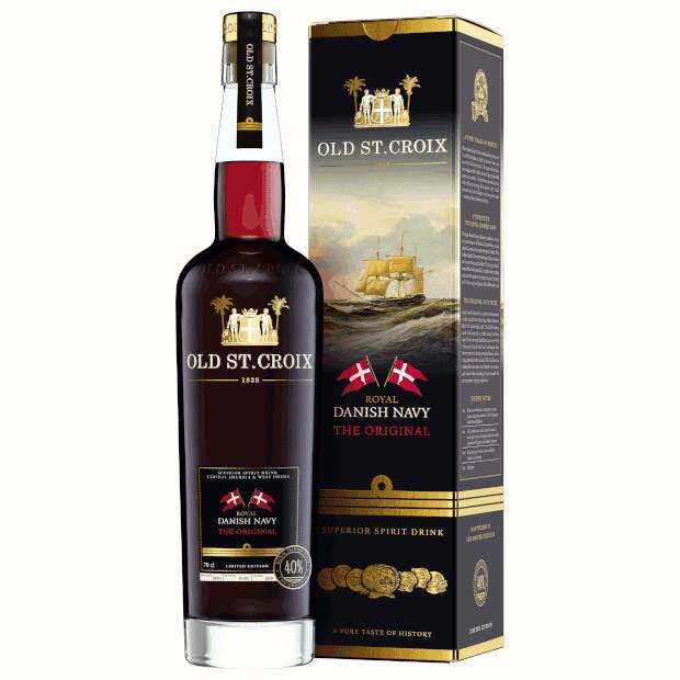 Old St. Croix Rum Royal Danish Navy 40% vol. 0,7l