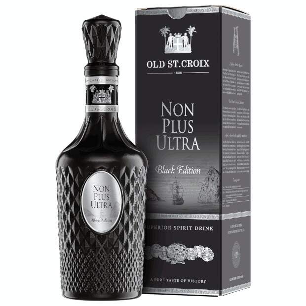 Old St. Croix Non Plus Ultra Black Edition ex. A.H. Riise 42% Vol. 0,7l
