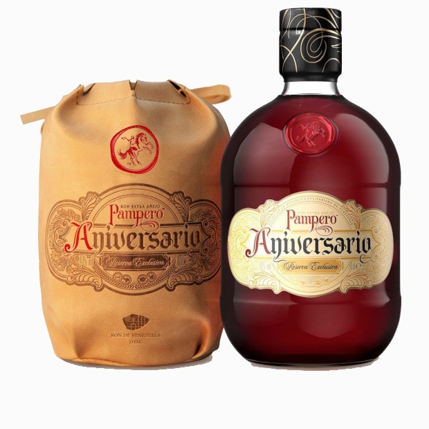Ron Pampero Aniversario 40% Vol. 0,7l, brauner Rum aus Venezuela ...