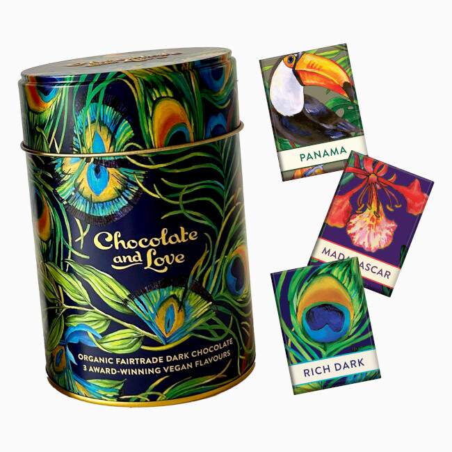 Dunkle Schokolade - Geschenkbox mit 27 Napolitains (27 x 5,5 g) Gesamtgewicht 148,5 g