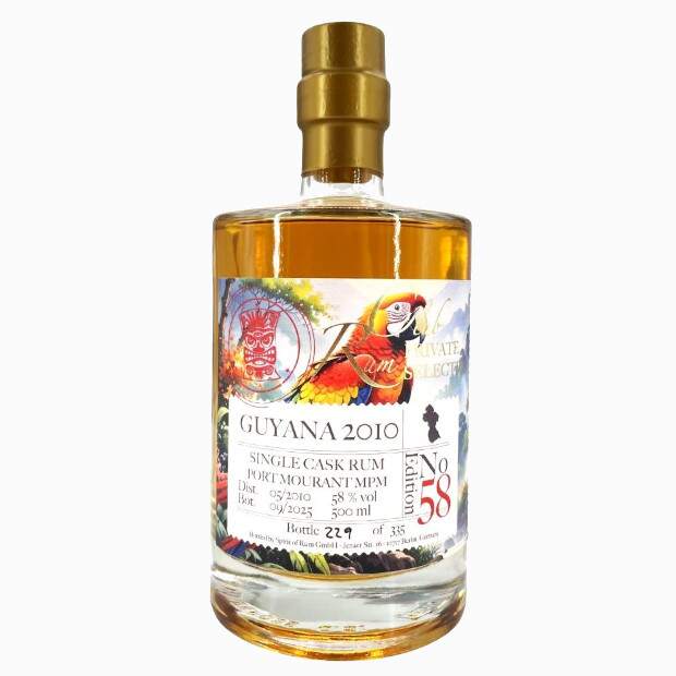 RumClub Private Selection Edition 58 – Guyana 58% Vol. 0,5l