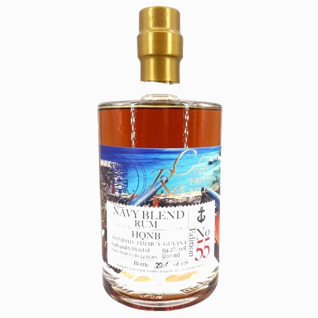 RumClub Private Selection Edition 55 – High Quality Navy Blend 59,2% 0,5l
