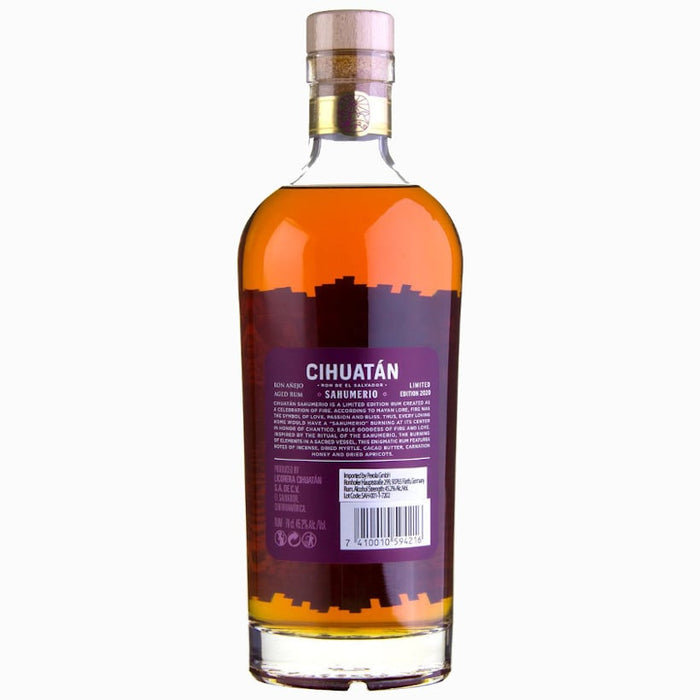CIHUATAN SAHUMERIO Rum El Salvador | 12-14YO *Limited Edition 2020*