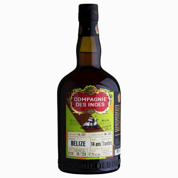 COMPAGNIE DES INDES Rum Belize, Travellers Distillery | 14YO Single Cask Rum