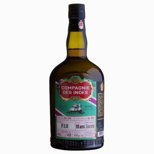 COMPAGNIE DES INDES Rum Fiji, Secrete Distillery | 10YO Single Cask Rum