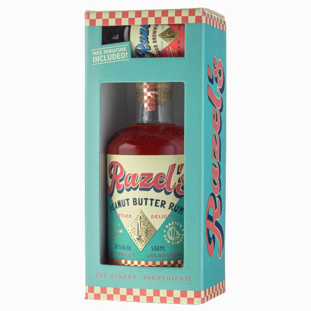 RAZEL'S Peanut Butter Rum GP mit 50ml RAZEL'S Coco Brownie Rum