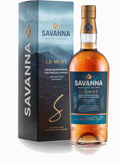 Savanna Rhum Vieux Traditionnel Le Must, brauner Rum, 45%, 0,7l ...