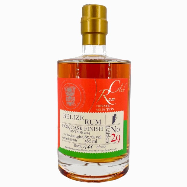 RumClub Private Selection Ed. 29 - Belize Rum, DOK Cask Finish