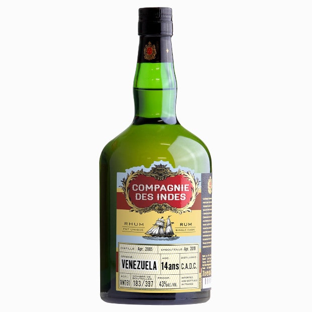 COMPAGNIE DES INDES Rum Venezuela C.A.D.C. Distillery | 14YO Single Cask Rum